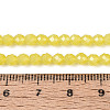 Imitation Jade Glass Beads Strands GLAA-T028-4mm-11J-2