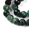 Natural Fuchsite Beads Strands G-T140-20B-4