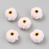 Imitation Mink Fur European Beads FIND-WH0148-423I-1