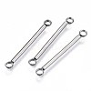 Non-Tarnish 304 Stainless Steel Links Connectors LS-X-STAS-S117-005-1