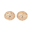 Brass with Clear Cubic Zirconia Pendants KK-G532-24G-1