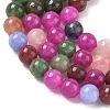 Dyed Natural Malaysia Jade Beads Strands G-G021-02A-29-3