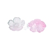 Transparent Plastic Bead Caps KY-Q005-02A-11-3