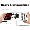 UV Protected & Waterproof Aluminum Warning Signs AJEW-WH0111-F-08-4