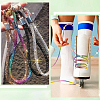 5 Yards Rhinestone Synthetic Rubber Cords OCOR-SP0001-33F-7