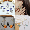 80Pcs 8 Styles 316 Surgical Stainless Steel Wine Glass Charms Rings STAS-BBC0005-96-7