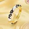 Enamel Flower Bangle SJ8593-1-1