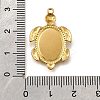 304 Stainless Steel Pendant Cabochon Settings X-STAS-C122-16A-G-3