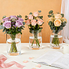 Column Glass Vase Ornaments AJEW-WH0696-770B-4
