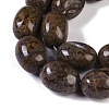 Natural Red Snowflake Obsidian Beads Strands G-K362-D01-02-3