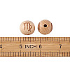 Natural Undyed Beech Beads WOOD-BT0001-04-19