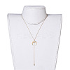 Brass Pendant Necklaces NJEW-JN02386-7