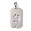 Non-Tarnish 304 Stainless Steel Pendants STAS-O127-B09-1