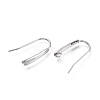 304 Stainless Steel Earring Hooks X-STAS-K211-02P-2