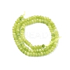 Dyed Natural Malaysia Jade Rondelle Beads Strands G-E316-2x4mm-41-2
