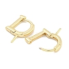 Brass Hoop Earring Findings KK-S386-03G-2