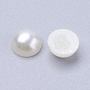 Half Round Domed Imitated Pearl Acrylic Cabochons OACR-H001-6-2