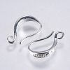 Brass Earring Hooks KK-F737-45S-RS-2