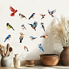 Translucent PVC Self Adhesive Wall Stickers STIC-WH0015-301-5