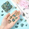 56Pcs 14 Styles Tibetan Style Ocean Theme Alloy Pendants FIND-SC0018-14-4