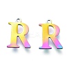 Ion Plating(IP) 304 Stainless Steel Charms STAS-H112-R-M-1