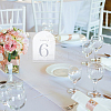 Number 1~15 Acrylic Table Place Cards AJEW-WH0709-140-5