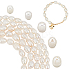 5 Strands 5 Style Natural Cultured Freshwater Pearl Beads Strands PEAR-PH0001-10-1
