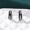 304 Stainless Steel Hoop Earrings EJEW-D331-04PB-4