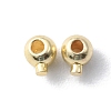 Brass Crimp Beads KK-WH0031-33G-2