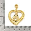 Brass Micro Pave Cubic Zirconia Pendants KK-N254-120C-G-3