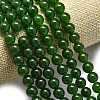 Natural Malaysia Jade Beads Strands G-L645-C01-8mm-05-3