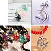 Glass Bottle Pendants GLAA-K056-08G-2