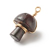 Natural Mixed Gemstone Pendants PALLOY-JF01134-3