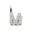 925 Sterling Silver with Cubic Zirconia Charms STER-Q004-01M-S-1