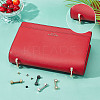 12 Sets 4 Colors Zinc Alloy Bag Connector Anchor Buckles FIND-WR0004-10-3