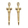 304 Stainless Steel Pendants STAS-B054-06G-1