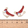 Alloy Enamel Connector Charms PALLOY-Q467-02G-04-3