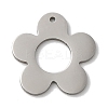 Non-Tarnish 201 Stainless Steel Pendants LS-STAS-E206-05P-03-1