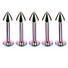 304 Stainless Steel Cone Internally Threaded Labrets for Women Men WG9B6EB-30-1