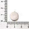 Brass Micro Pave Cubic Zirconia and Acrylic Charms KK-Q035-02P-3