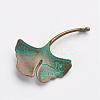 Tibetan Style Alloy Pendants PALLOY-F187-40ABG-2