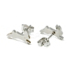 Non-Tarnish Cute Little Animal Theme 304 Stainless Steel Stud Earrings LS-EJEW-B041-02F-P-2