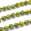 Synthetic Gold Line Turquoise Beads TURQ-F016-03B-05-1