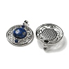Natural Dyed Lapis Lazuli Pendants G-Q158-03K-2