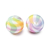 Food Grade Eco-Friendly Printed Silicone Beads SIL-A013-01A-22-2