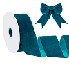 Velvet Spandex Ribbon OCOR-WH0082-467G-1