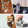 30Pcs Stainless Steel Keychain KEYC-BBC0001-01-6