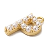 Plastic Imitation Pearl Pendants KK-P230-17G-P-2