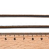 2.5MM Nylon Braided Cord Necklace Making FIND-G095-01P-4