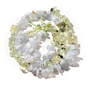 Natural Prehnite & Blue Lace Agate Beads Strands G-L610-A20-01-3
